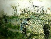 Carl Larsson hostmotiv karin i grez oil painting reproduction